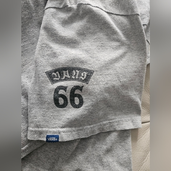 VANS Skull Headdress Gray T-Shirt | SZ XL - Picture 3 of 5